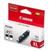 Cartridge Canon CLI-451XL BK Black for PIXMA IP7240, iP8740, iX6840, MG5440, MG5540, MG5640, MG6340, MG6440, MG6640, MG7140, MG7540, MX924 ( 450 Pages)