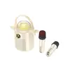 დინამიკი Hoco BS59 Pearlescent BT speaker with mic , beige  - Primestore.ge