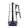 ჩაის დასაყენებელი Korkmaz A850-03 Moderna Electrical Tea pot Set Grey/Chrome  - Primestore.ge