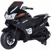 Children's electric motorcycle 118A, with rubber tires, leather seat