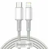 კაბელი Baseus High Density Braided Fast Charging Data Cable Type-C to Lightning 20W 2m CATLGD-A02  - Primestore.ge