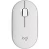 მაუსი LOGITECH Pebble Mouse 2 M350s - TONAL WHITE - BT - EMEA-808 - DONGLELESS  - Primestore.ge