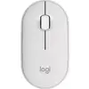 მაუსი LOGITECH Pebble Mouse 2 M350s - TONAL WHITE - BT - EMEA-808 - DONGLELESS  - Primestore.ge