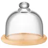ლიმონის ჭურჭელი Ardesto dish with lid, 12cm, bamboo, glass, transparent  - Primestore.ge