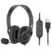 ყურსასმენი 2E PC headset stereo Over-ear CH13 USB, omni-mic, 2m, black  - Primestore.ge