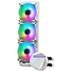 თხევადი გაგრილება MSI 306-7ZW1B53-813 MAG CORELIQUID 360R V2, ARGB, 120mm, 4200RPM, Liquid Cooling, White  - Primestore.ge