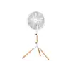 ვენტილატორი Sencor SFN 4080WH Tripod Stand Fan, Blade Diameter of 40cm, 3speed Level, Power 50W, Metal and Wood, 130x81x67  - Primestore.ge