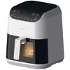 აეროგრილი Xiaomi Deerma DEM-KZ130W, 1300W, 5.5L, Air Fryer, White/Black  - Primestore.ge