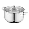 ქვაბი Ardesto Casserole with glass lid Gemini Gourmet Spoleto,, 5.8l, stainless steel  - Primestore.ge