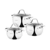ქვაბების ნაკრები Ardesto Cookware set Gemini Vittoria, 6pcs, stainless steel  - Primestore.ge
