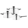 ქვაბების ნაკრები Ardesto Cookware set Gemini Trento, 6pcs, stainless steel  - Primestore.ge