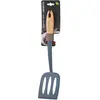 სპატულა Ardesto Slotted turner Midori, 34.5cm, nylon, wood, blue  - Primestore.ge