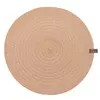 მაგიდის დასაფენი Ardesto Serving mat, 38cm, polyester, paper twine, round  - Primestore.ge