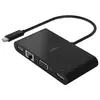 USB-C ჰაბი Belkin Hub USB-C - Ethernet/HDMI/VGA/USB-A  - Primestore.ge