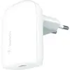 ადაპტერი და კაბელი Belkin Wall Charger 30W USB-C PD PPS, 1M PVC C-LTG, white  - Primestore.ge