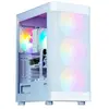 ქეისი Zalman PC case I4 TG without PSU, 2xUSB3.0, 1xUSB2.0, 4x140mm RGB, VGA 320mm, LCS ready, TG Side Panel, ATX, white  - Primestore.ge
