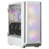 ქეისი Zalman PC case I6 without PSU, 1xUSB3.0, 1xUSB2.0, 1xUSB Type-C, 4x140mm RGB, VGA 355mm, LCS ready, TG Side Panel, ATX, white  - Primestore.ge