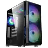 ქეისი 2E GW05 Gaming Computer case CONTEGO NEO MidT, EATX ARGB, ARGB, TG (side panel), without PSU Black  - Primestore.ge