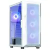 ქეისი Zalman I3NEOARGBWHITE, Computer Case, MidT, ATX, micro-ATX, mini-ATX, USB 2.0, USB 3.0x2, White  - Primestore.ge