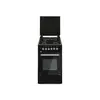 გაზქურა Oz OE 5040 BL OSE50X50B4 TOP FFD Coocker, 4Gas, Oven-Electric, 50x50x85, Black, Top metal  - Primestore.ge