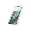 პორტატული დამტენი Hoco Q10A Transparent discovery edition PD20W magnetic wireless fast charging power bank(10000mAh) White  - Primestore.ge