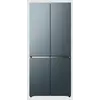 მაცივარი TCL C521CDB, 521L, Energy E, 190x64x83.3, Glass Door, LED Display, Metal Fresh  - Primestore.ge