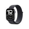 სმარტ საათი Apple Watch Series 10 GPS 42mm Jet Black Aluminum Case With Ink Sport Loop MWWG3  - Primestore.ge