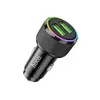 მანქანის დამტენი Hoco NZ14 Guerrero 36W USB dual-port car charger black  - Primestore.ge