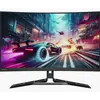 მონიტორი Lenovo Legion R32qc-30 Curved  31.5" 2560x1440 350 cd/m² 0.5 ms (MPRT)  180Hz 3Wx2 Raven Black  - Primestore.ge