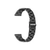 სმარტ საათის სამაჯური For Samsung Galaxy Watch Stainless Steel 3-Bead Watch Strap 20mm Replace Band - Black  - Primestore.ge