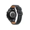 სმარტ საათის სამაჯური For Samsung Galaxy Watch3 41mm Replacement Genuine Leather Strap 20mm Universal Watch Band with Black Buckle - Black  - Primestore.ge
