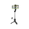 მობილურის სამაგრი Hoco K17 Mini Live wireless selfie stick with Tripod - Black  - Primestore.ge