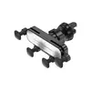მანქანის სამაგრი Hoco CA102 Manner Gravity Linkage Car Holder Black Silver  - Primestore.ge