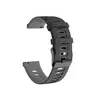 სმარტ საათის სამაჯური For Samsung Galaxy Watch's Silicone Watch Strap 20mm - Black / Grey  - Primestore.ge