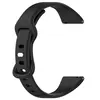 სმარტ საათის სამაჯური 20mm Watch Band for Samsung Galaxy Watch Huawei Watch GT 3 42mm , Silicone  Wrist Strap - Black  - Primestore.ge