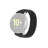 სმარტ საათის სამაჯური Elastic Nylon Watch Band Replacement Easy Adjustable 20mm for Samsung Galaxy Watch 3 41mm - Charcoal Grey / Size: L  - Primestore.ge