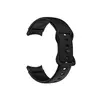 სმარტ საათის სამაჯური For Samsung Galaxy Watch's Silicone Watch Band 20mm - Black  - Primestore.ge
