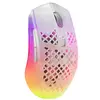 მაუსი SteelSeries Mouse Aerox 3, RGB, USB-A/WL/BT, Ghost  - Primestore.ge