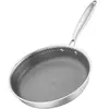 ტაფა Ardesto Fry pan Black Mars Avior, 26cm, Triply stainless steel  - Primestore.ge