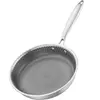 ტაფა Ardesto Fry pan Black Mars Avior, 24cm, Triply stainless steel  - Primestore.ge
