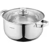 ქვაბი Ardesto Casserole with glass lid Gemini Gourmet Aosta, 5l, stainless steel  - Primestore.ge