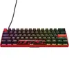 SteelSeries Keyboard mechanical Apex 9 Mini Faze Clan, 61key, USB-A, EN, RGB, black-red