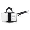 ქვაბი Saucepan Ardesto Gemini, glass lid, 0.8 l, gray handles with silicone  - Primestore.ge