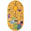 მაუსი 2E MF300 PETS CATS&DOGS Silent WL BT, Yellow  - Primestore.ge