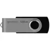 ფლეშ მეხსიერება Flash Goodram 128GB UTS3 BLACK USB 3.2 Gen 1  - Primestore.ge