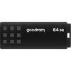 ფლეშ მეხსიერება Flash Goodram 64GB UME3 BLACK USB 3.2 Gen 1  - Primestore.ge