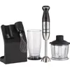 ხელის ბლენდერი Gorenje HBC807QB, 800W, 0.5L, Blender, Black/Silver  - Primestore.ge