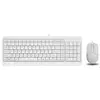 კლავიატურა და მაუსი A4Tech Fstyler F1512 2-Section Desktop Set White  - Primestore.ge