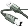 პრინტერის კაბელი UGREEN 90817, USB-A To USB-B, Printer Cable, 3m, Green  - Primestore.ge