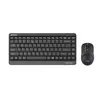 კლავიატურა და მაუსი A4Tech Fstyler FG1112 2.4G Compact Desktop Set EN/RU layout Black  - Primestore.ge